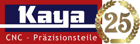 Logo Kaya CNC 25 Jahre